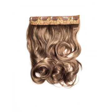 Tresa Clip-On Ondulat Blond Inchis Cenusiu Tresa Clip-On Ondulat Blond Inchis Cenusiu