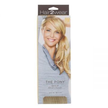 Extensie de par Hairuwear The Pony lungime 29 cm Blond deschis